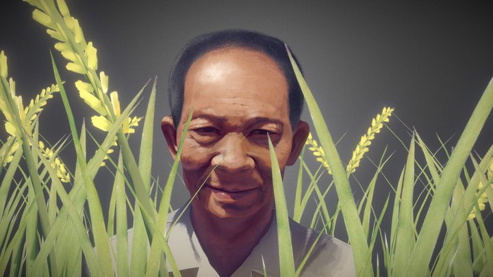 袁隆平 Yuan Longping 3D Model