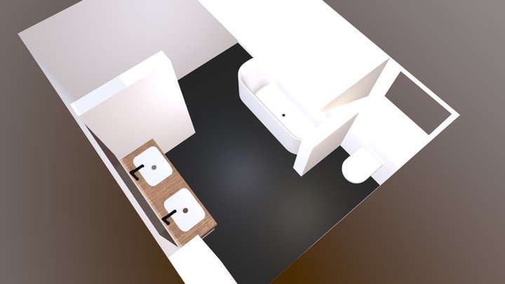 badkamer_opstelling_4 3D Model