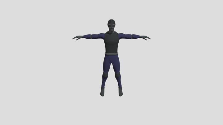 SWAT Character 3D Model