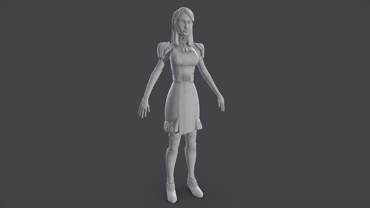 Qiyana Louis Vuitton Kanawa - 3D model by atan [c5f6650] - Sketchfab