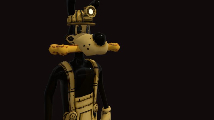Bendy: lone Wolf - Boris 3D Model