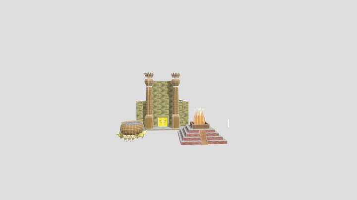 Solomon's Temple 3D Model