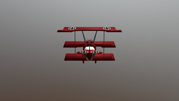 Fokker 3D Model