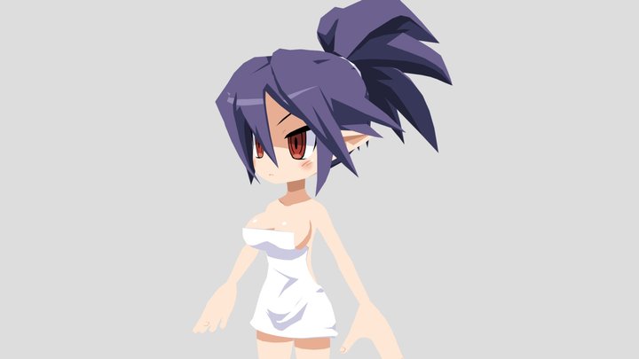 Kunoichi (Bathhouse) - Disgaea 7 3D Model