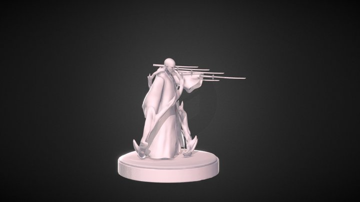 Shinigami Concept Art 3D Model
