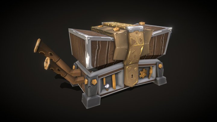 DAE | Warchest - GameArtF 3D Model