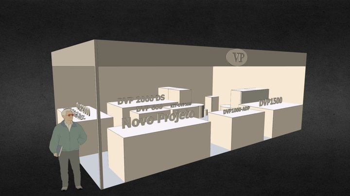 VP Stand CN 2015 3D Model