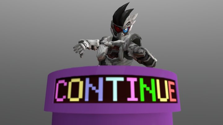 KR Genm with Continue 3D Model