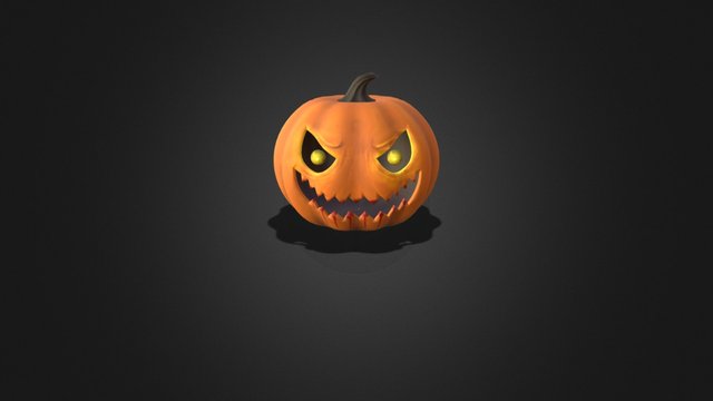 Jack O' Lantern 3D Model