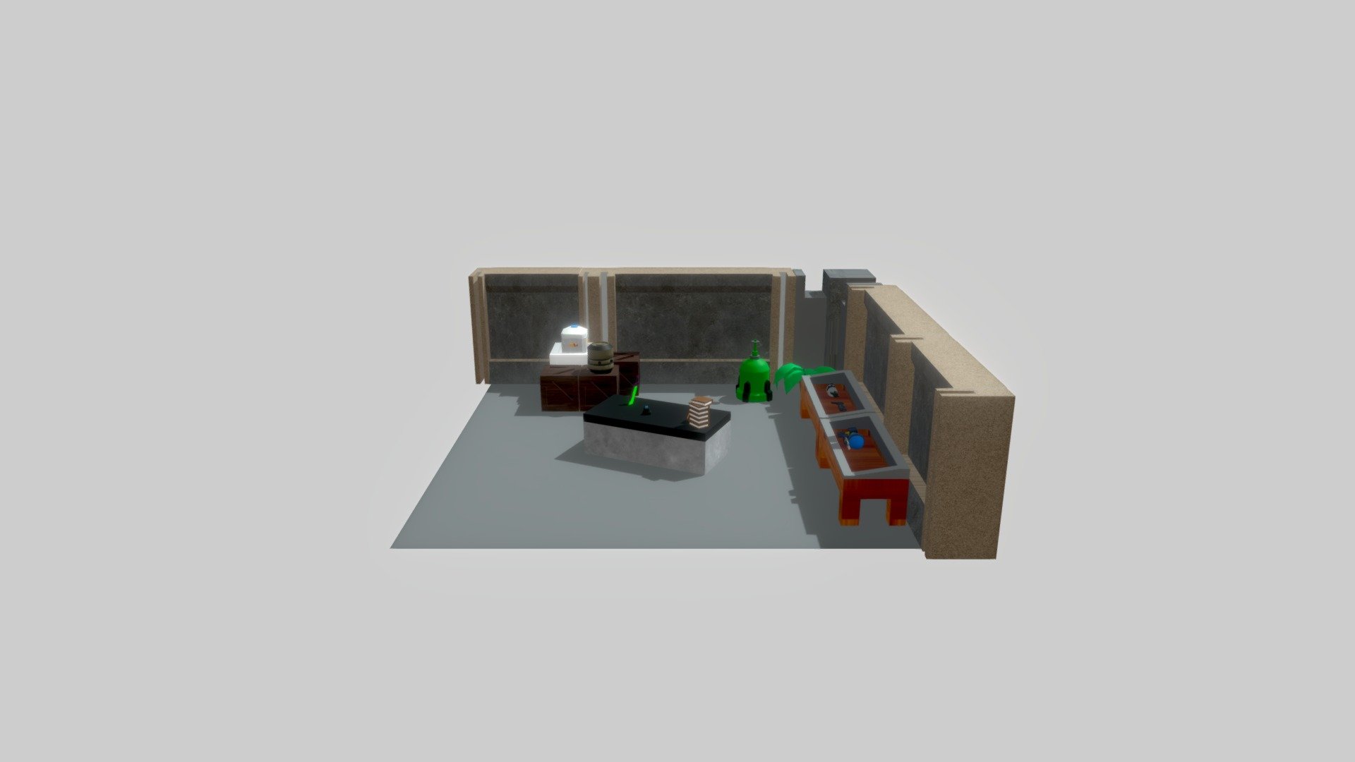 Bounty Hunter Office - 3D model by Ajefferd [97a9332] - Sketchfab