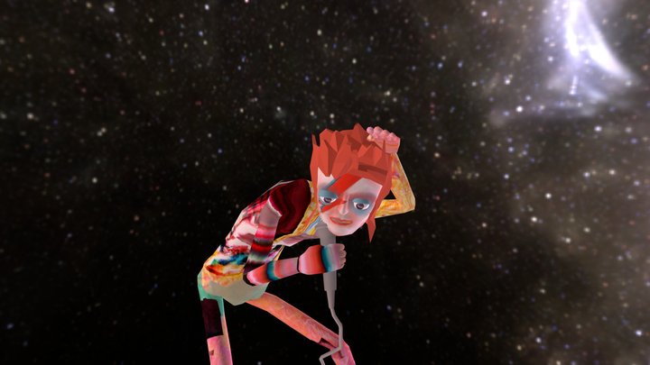 Bowie 3D Model