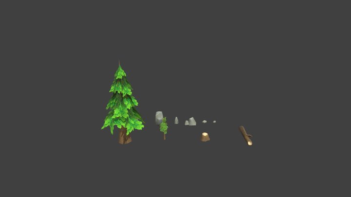 Natural Environment (Mobile) 3D Model