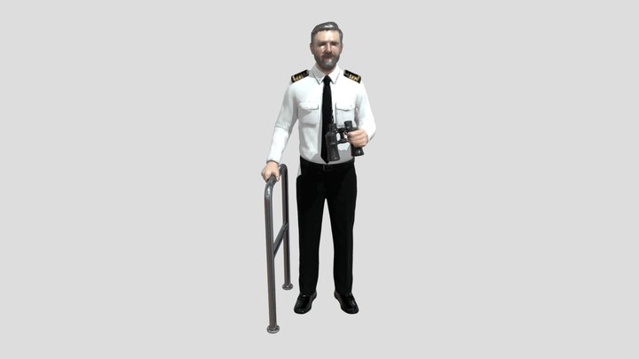 Captain's Gaze 3D Model