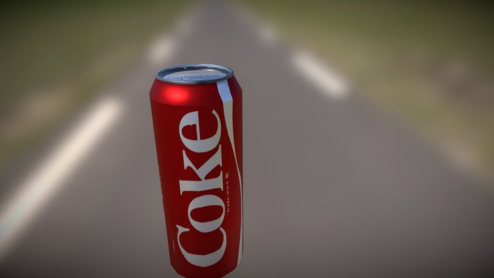 Coke Can 3D Model
