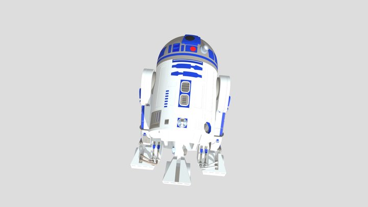 R2D2 3D Model