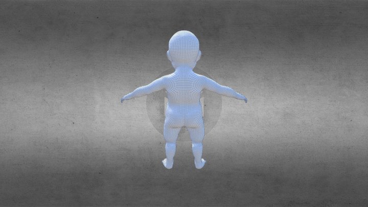 bebe feito no zbrush 3D Model