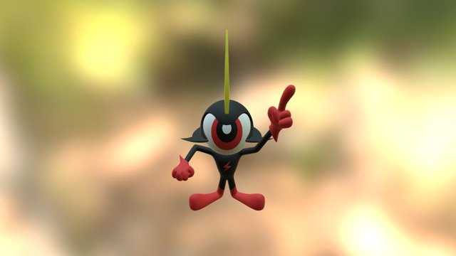 Wander Over Yonder- Commander Peepers 3D Model