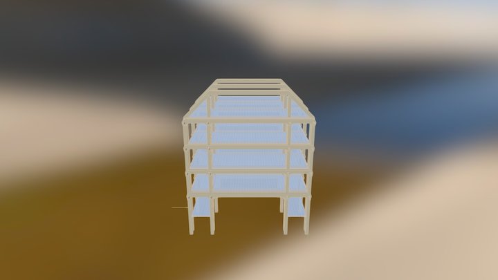Tamedia Office Buiding Main Structure 3D Model
