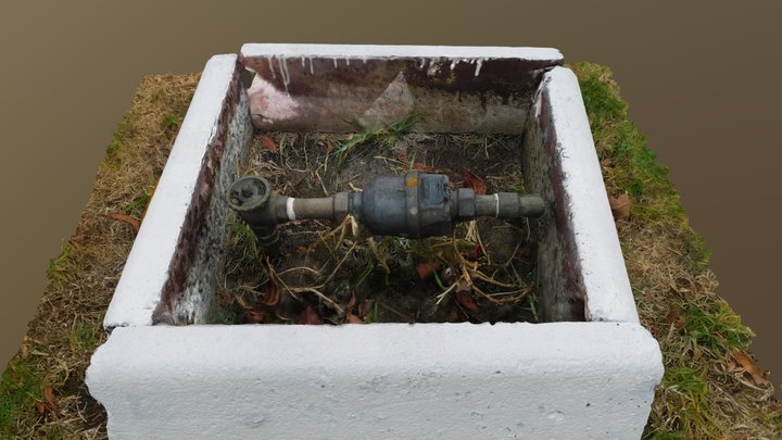 Water Meter 3D Model