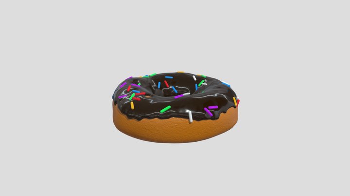 TBL Donut 3D Model