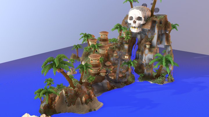 Tropical Lobby 3D Model
