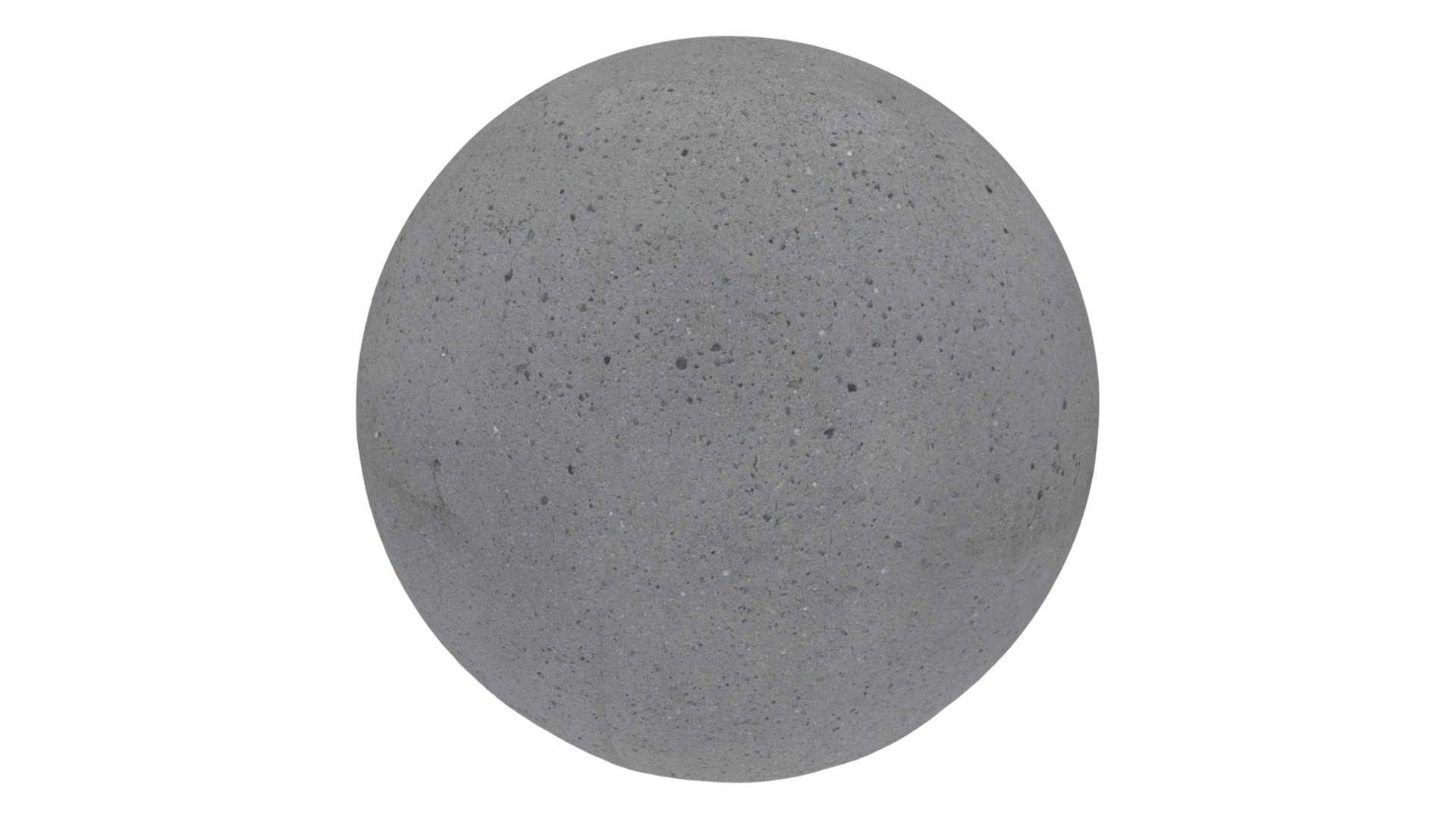 3D model Concrete Ball - This is a 3D model of the Concrete Ball. The 3D model is about shape, circle.
