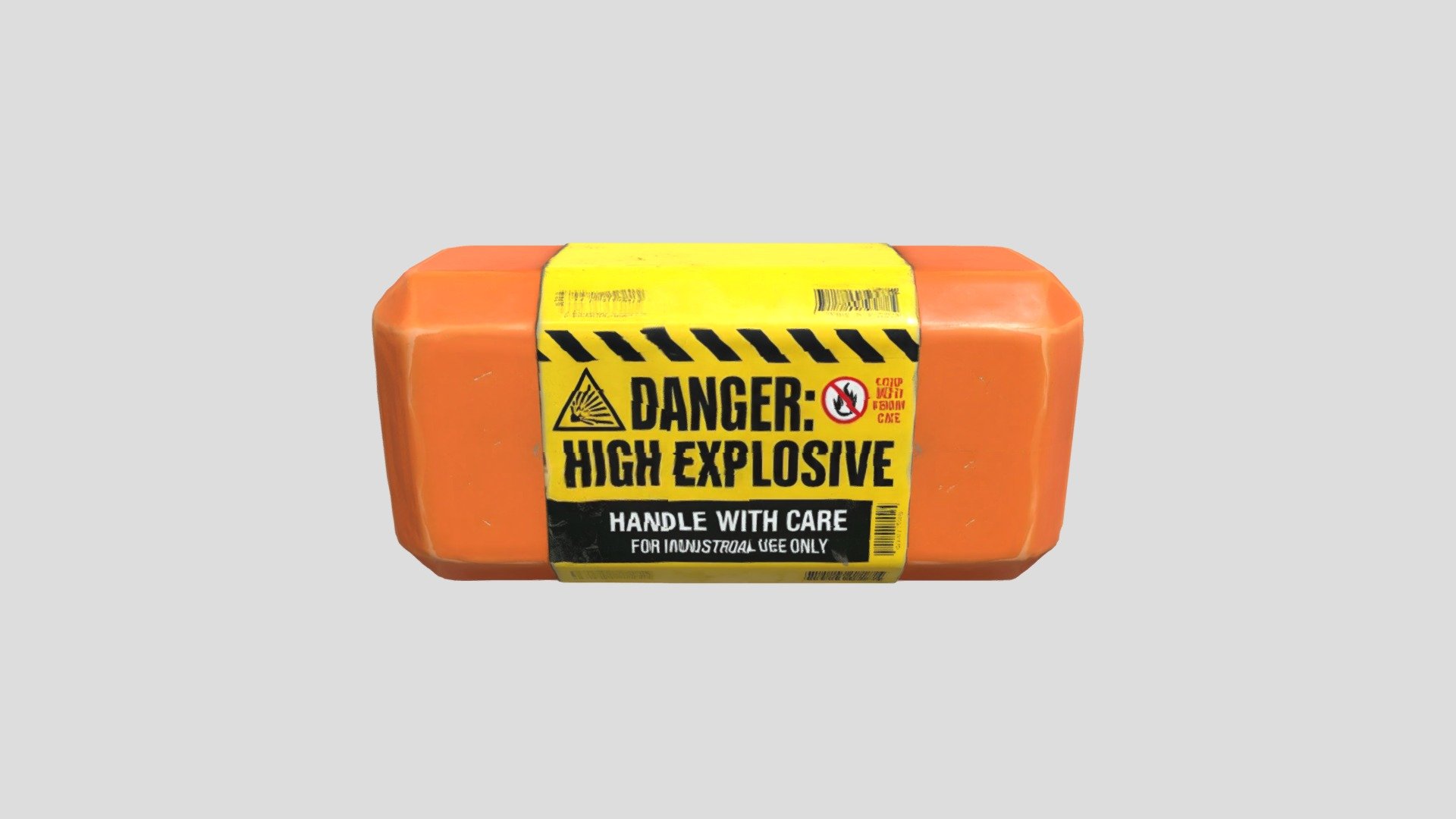 Danger: High Explosive - 3D model by gavin (@0908gavin) [97b2166 ...