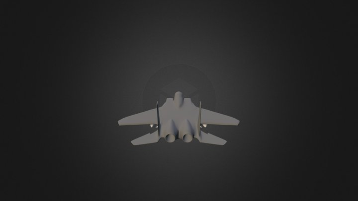 F15 McDonnell Duglas (subdivision) 3D Model