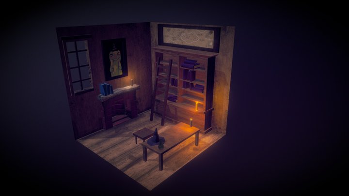 ruth_painter_dioramaturntable 3D Model