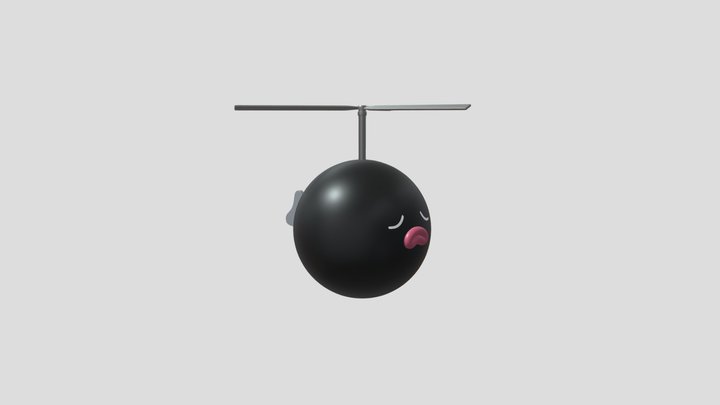 Tadpole helicopter 3D Model