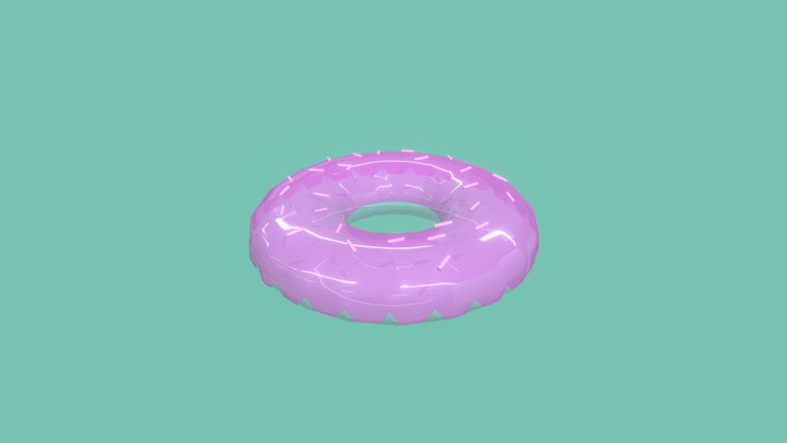 Donut Inflatable 3D Model