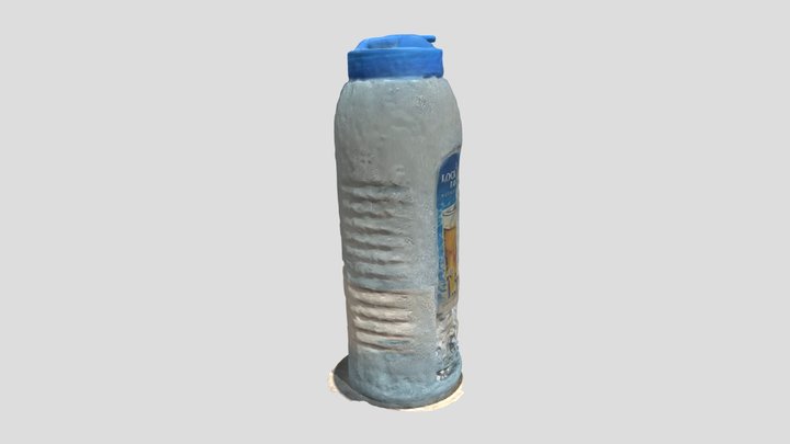 Bottle_textured_mesh_medpoly_glb 3D Model