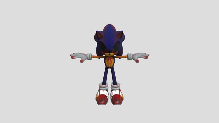 sonic 3D Model