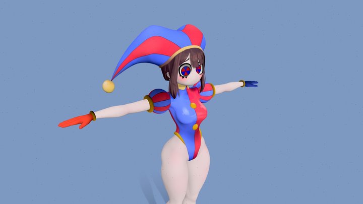 Pomni (Censored) – Modello 3D gratuito STL