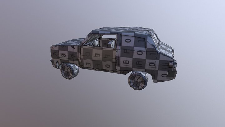 Car Mesh V4 3D Model