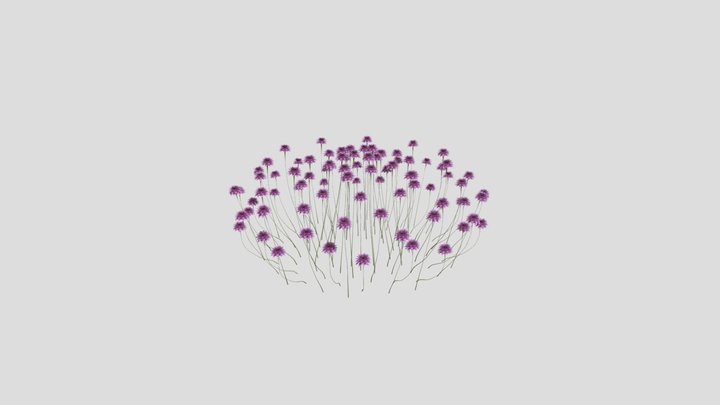 Sj Lush Meadow Flowers – Kostenloses 3D-Modell STL