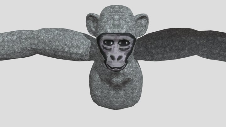 the kong model remade 3D Model