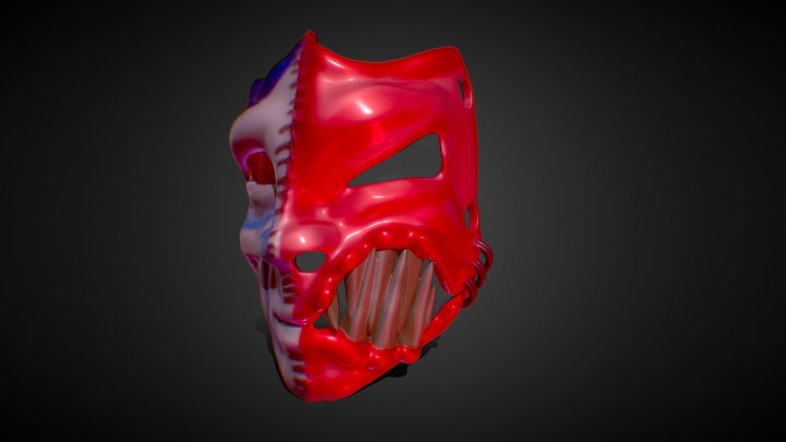 Mask Emotions 3D Model