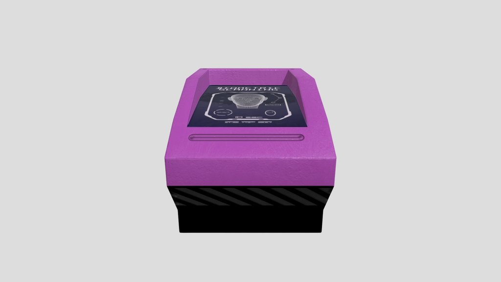 Scifi Modular Table Biometric Identification D