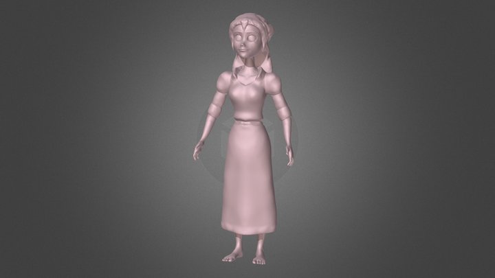 Jane Porter - WIP 3D Model