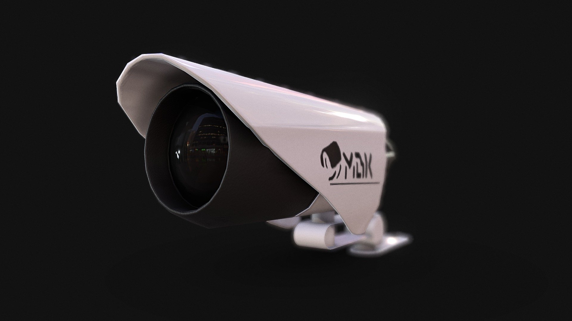 Sketchfab Surveillance Camera 3d Model Security-camera 3D Models Sketchfab