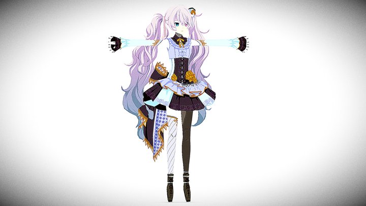 Severed Strings Miku – Gratis 3D-model STL