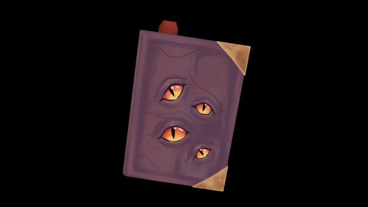 Suspicious Book 3D Model
