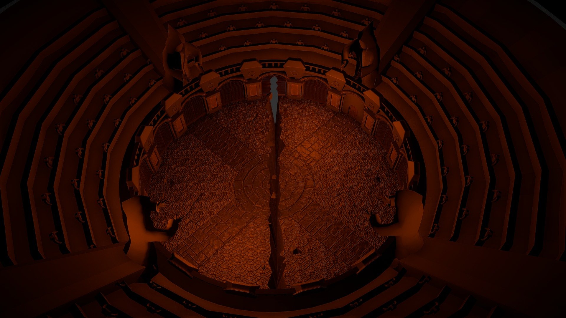 Arena - 3D model by Georgy Rakita (@riverey) [97b85e9] - Sketchfab