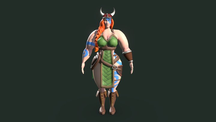 Viking 3D Model