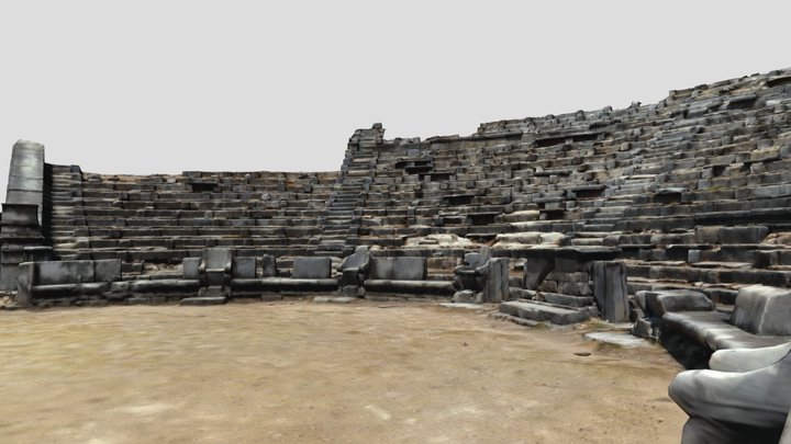 Priene Teather 3D Model
