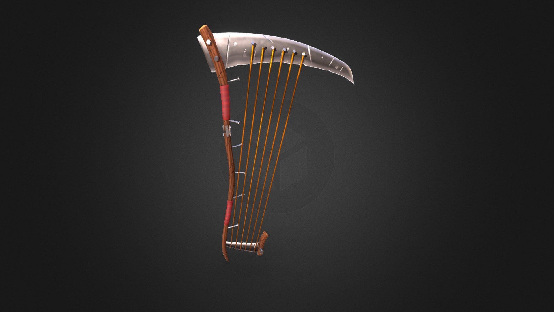 Instrument de musique stylisé
