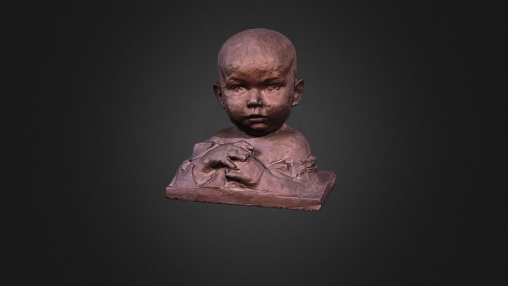 รูปปั้นเด็ก 3D Model