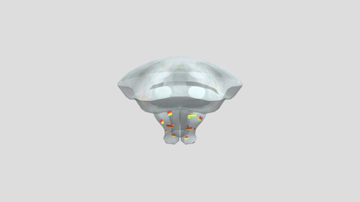 Wii - Super Mario Galaxy - Jellyfish 3D Model