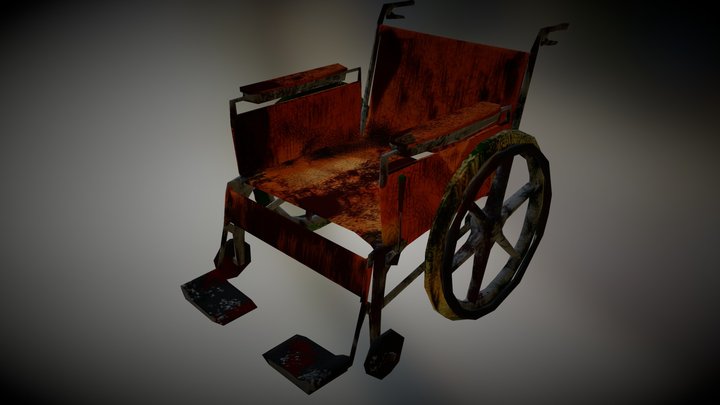 RE: wheelchair (horror game hospital) 3D Model